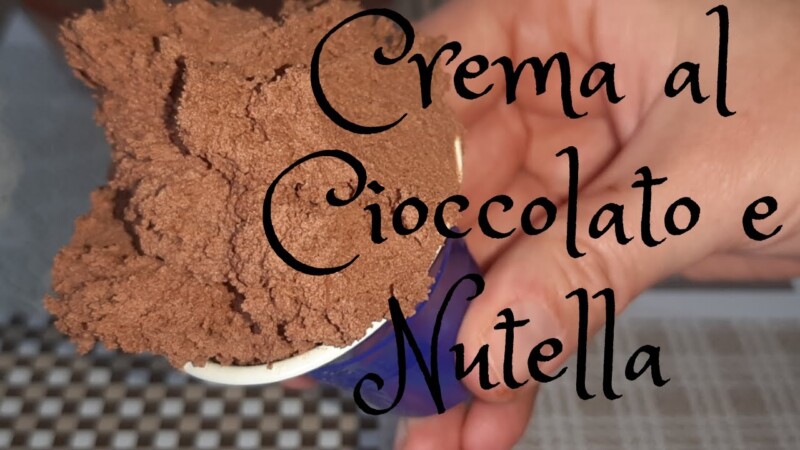 Crema al cioccolato con Nutella