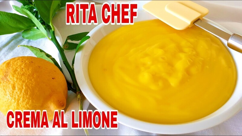 Crema al limoncello per torta