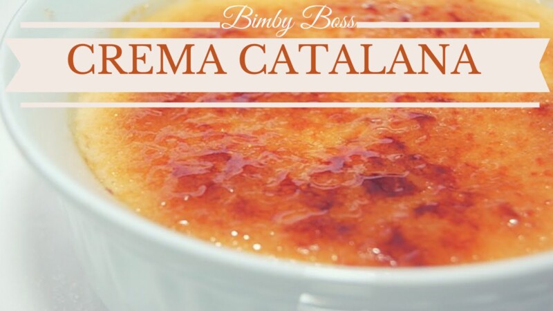 Crema Catalana con il Bimby