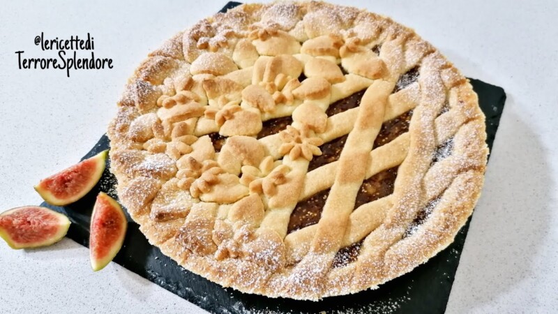 Crostata con Fichi e Noci