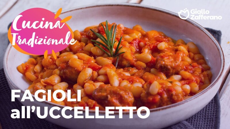 Fagioli all'uccelletto con salsiccia