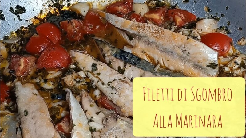 Filetti di sgombro alla siciliana