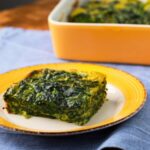 Frittata al forno con spinaci