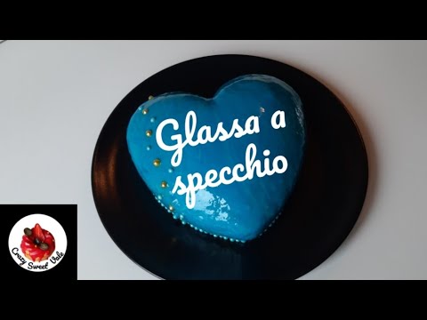 Glassa a specchio senza glucosio