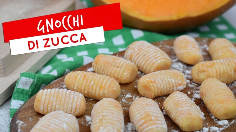 Gnocchi con zucca e patate