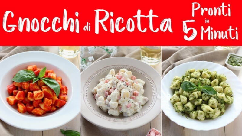 Ricetta: Gnocchi di Ricotta Senza Farina