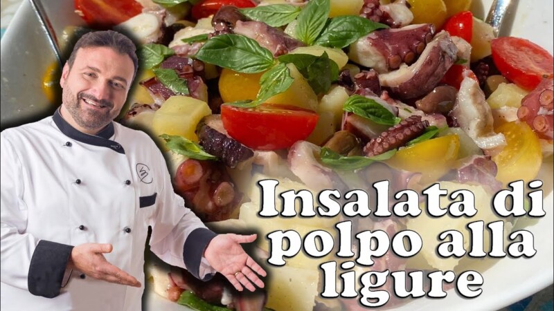 Insalata di polpo e verdure