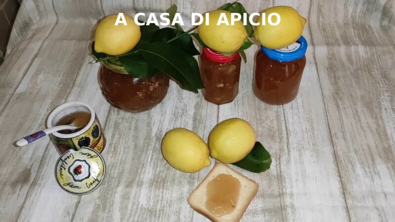 Marmellata di limoni: la ricetta della nonna