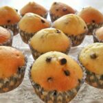 Muffin con gocce di cioccolato e yogurt