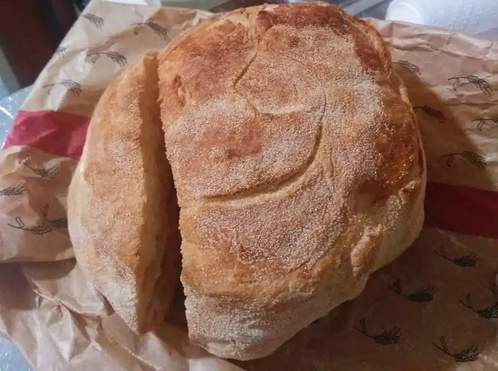 Pane arabo in friggitrice ad aria