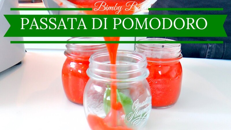 Passata di pomodoro con Bimby