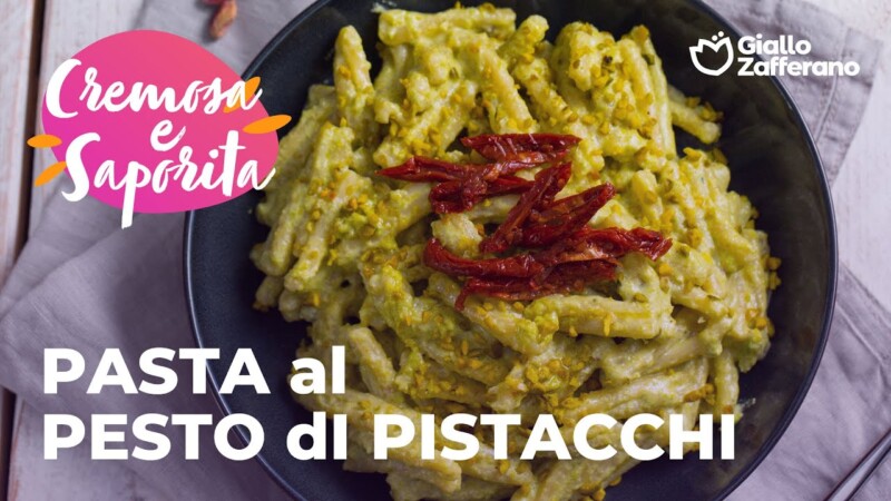 Pasta al pistacchio: la ricetta tradizionale siciliana