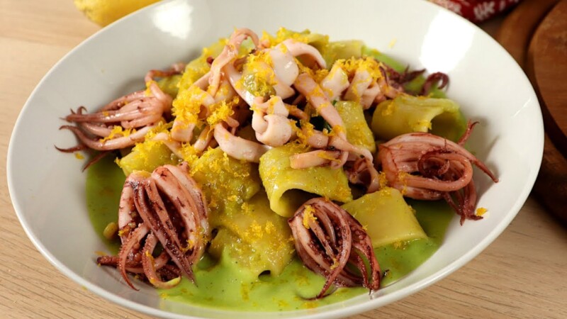 Pasta con Calamari e Zucchine