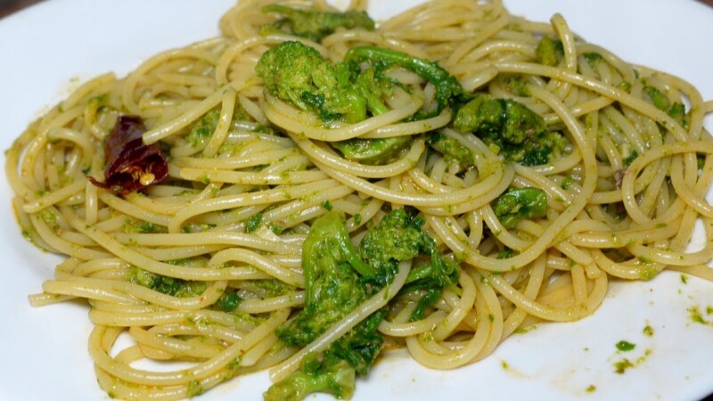 Pasta con cime di rapa