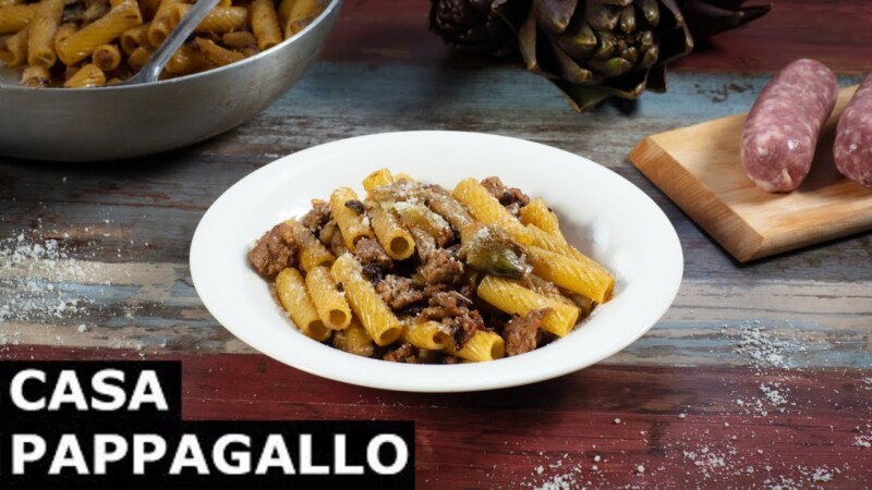 Pasta con carciofi e salsiccia: una ricetta gustosa e saporita