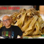 Pasta con i funghi secchi