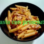 Pasta con Prosciutto Cotto a Dadini