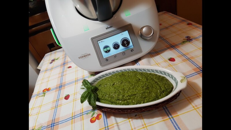 Pesto alla Genovese con Bimby: ricetta e procedimento