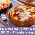 Polenta e salsiccia in bianco