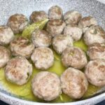 Polpette in bianco in padella