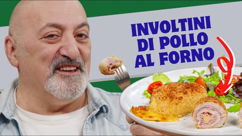 Ricetta: Involtini di pollo al forno