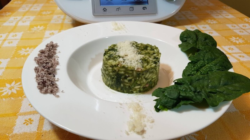 Risotto agli spinaci con Bimby