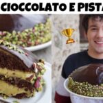 Torta al pistacchio e cioccolato