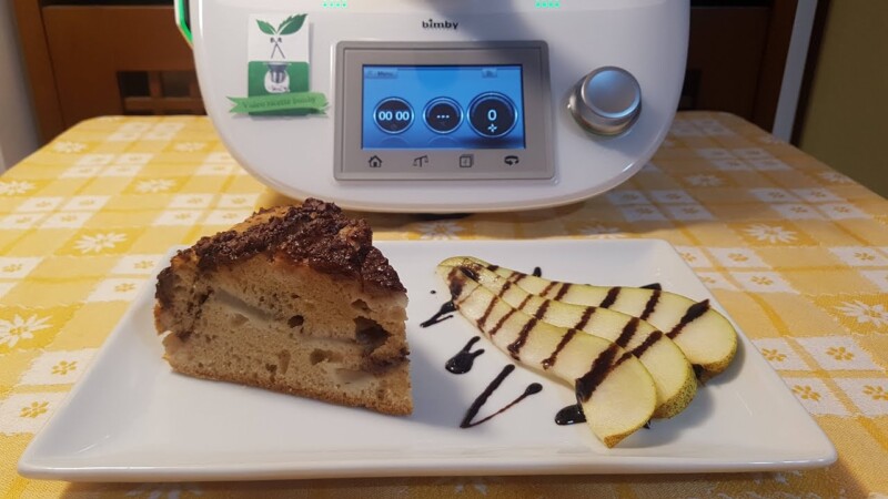 Torta di pere e cioccolato con il Bimby