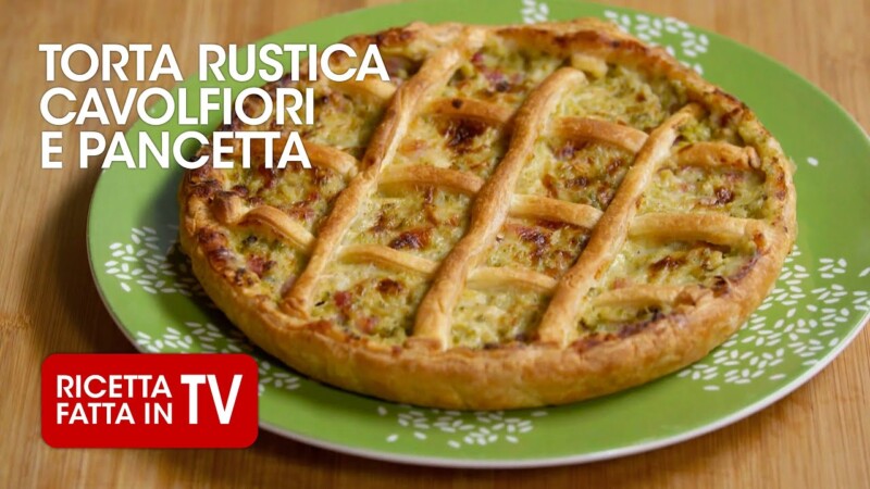 Torta salata con il cavolfiore