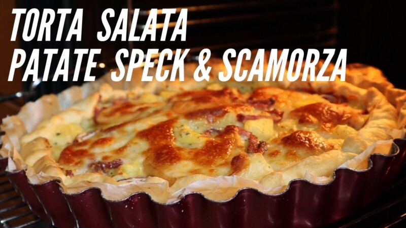 Torta Salata Patate e Scamorza