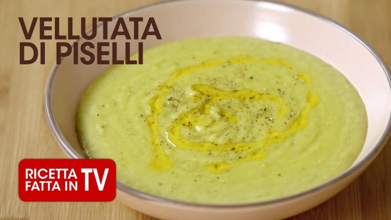 Vellutata di patate e piselli