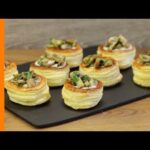 Vol au vent ripieni caldi