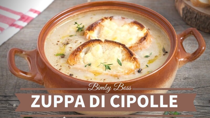 Zuppa di cipolle con Bimby