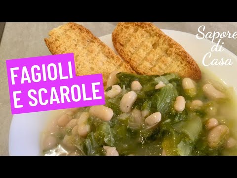 Zuppa di Scarole e Fagioli Napoletana